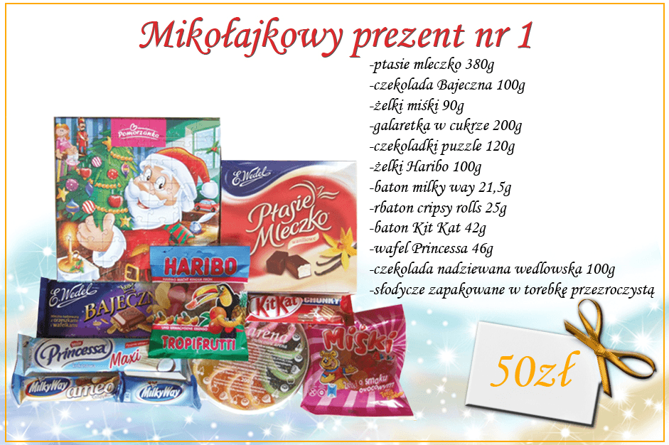 mikołajkowy prezent nr 1