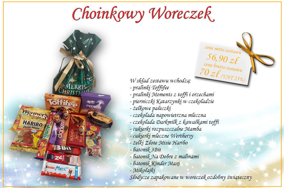 choinkowy woreczek