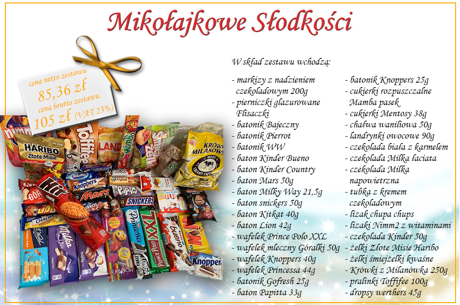 mikolajkowe slodkosci