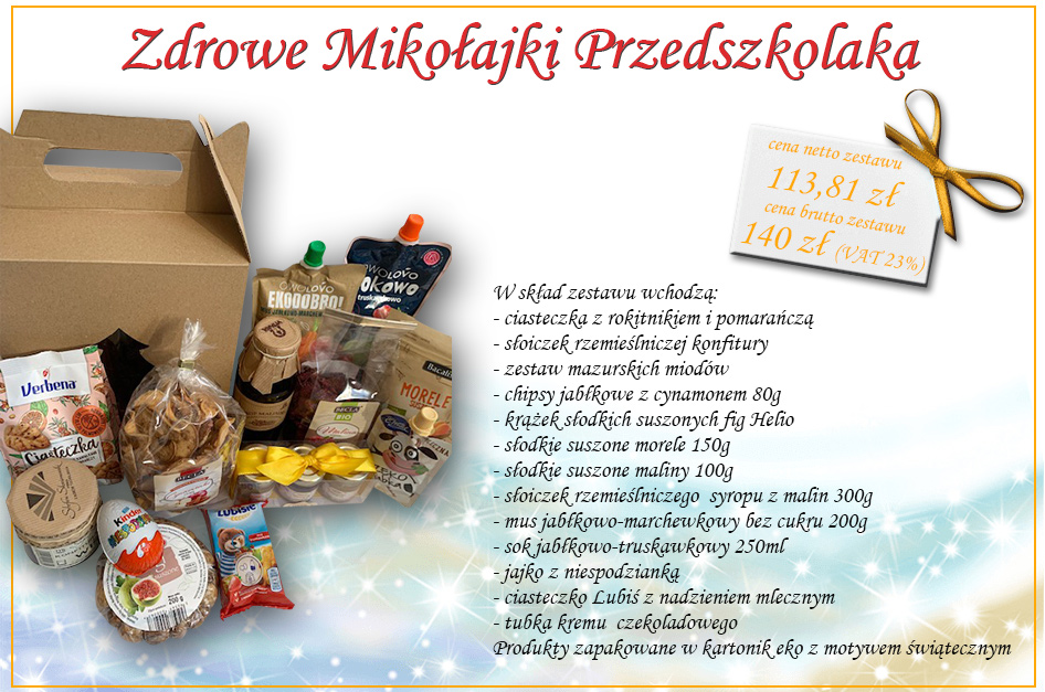 zdrowe mikolajki przedszkolaka