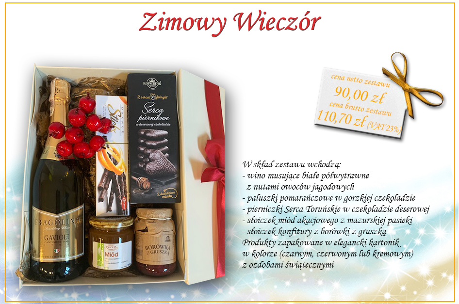 zimowy wieczor